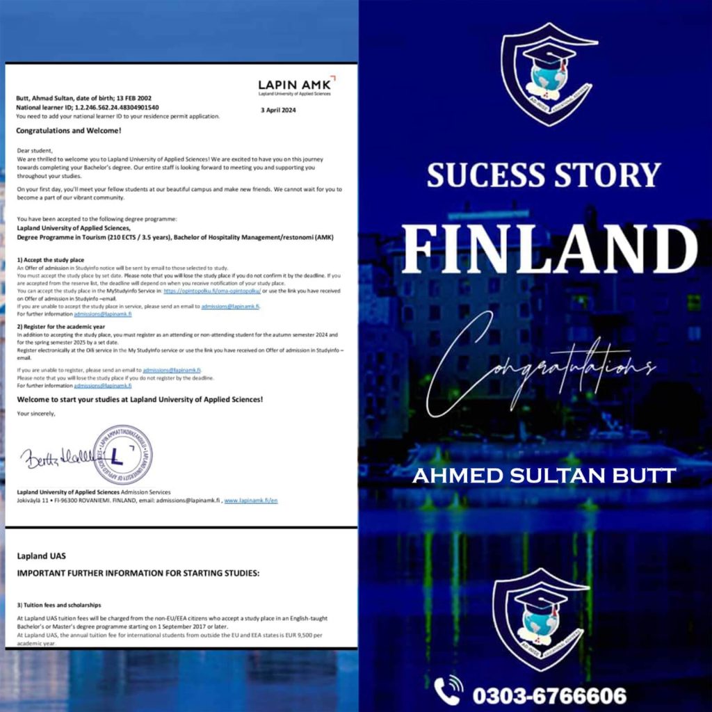 AD-WISE Consultants | Finland Success Stories, Ahmed Sultan Butt